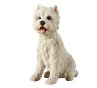 West Highland White Terrier Westie cachorro de perro Mini sentada 9,53 cm H