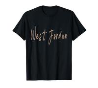 West Jordan Utah Diseño Elegante Vintage Camiseta