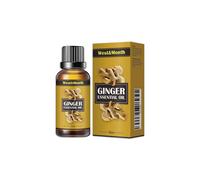 West&Month Ginger Care Essential Oil Firming, Gentle Care, Daily Body Relaxation, Muscle Massage Essential Oil