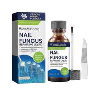 West&Month Gray Nail Repair Solution Thickens and Brightens Nails, Removes Gray Nails, Softens Nails, and Cares for Finger and Toe Nails