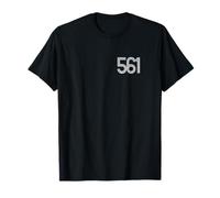 West Palm Beach Florida 561 Código de área Residente Local Orgullo A Camiseta