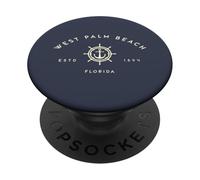 West Palm Beach Florida - Presentador de West Palm Beach FL PopSockets PopGrip Adhesivo