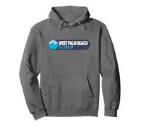 West Palm Beach Logo Emblema - West Palm Beach Florida Sudadera con Capucha