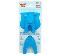 WEST PAW Toppl Stopper 2-Pack en azul aguamarina - Diseado para accesorios de enriquecimiento para perros que se adapta a todos los tamaos de j