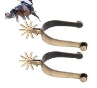 West Spur, espuelas equitacion, Horse Spurs Estilo Vaquero Occidental Espuelas Occidentales Espuelas De Aleación De Zinc Espuelas Vintage Caminar Caballo Roping Espuelas Para Montar Ecuestre A Caballo