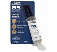 WEST SYSTEM G/5 Jeringa de Resina Epoxi de 5 Minutos, Epoxi Bicomponente | Pegamento fuerte para metal, madera y aluminio, epoxi 2 componentes, ratio 1:1, cartucho 12,5+12,5 ml, cura rápida