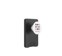 West Virginia Coquette Bow Chicas PopSockets PopWallet para MagSafe