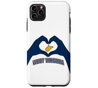 West Virginia Corazón Manos Montaña Estado WVA 304 Raíces Carcasa para iPhone 11 Pro MAX