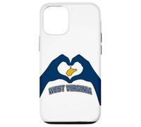 West Virginia Corazón Manos Montaña Estado WVA 304 Raíces Carcasa para iPhone 12/12 Pro