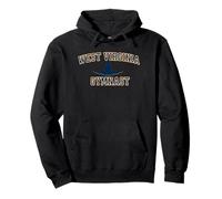 West Virginia Gymnast Mountain State Athletics WV Gimnasia Sudadera con Capucha