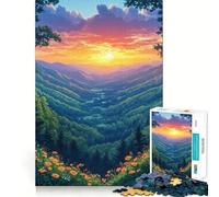 West Virginia Rompecabezas para Adolescentes 1000 Piezas Juego para estimular la Mente Ensamblaje Firme y Seguro Actividad para Fortalecer los Lazos Familiares (50x75cm)