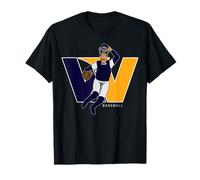 West Virginia Sports Fan WV Baseball Catcher WV Jugador de pelota Camiseta