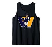 West Virginia Sports Fan WV Baseball Catcher WV Jugador de pelota Camiseta sin Mangas