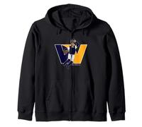 West Virginia Sports Fan WV Baseball Catcher WV Jugador de pelota Sudadera con Capucha