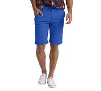 westAce Pantalones cortos chinos de verano para hombre, ajuste delgado, de 9 pulgadas, de algodón, clásico, casual, golf, playa, pantalones esenciales, para todas las cintura 3040, azul real, 38