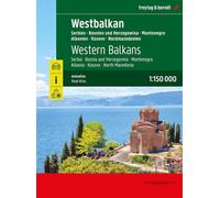 Westbalkan 1.500.000: Serbia, Bosnia & Herzegovina, Montenegro, Albania, North Macedonia: BS SP (F&B Atlassen)