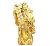 WESTCH Estatua de Feng Shui, Dios de la Fortuna Oficina Dios de la Riqueza Estatuas de Feng Shui Hogar Sala Apertura de Negocios Regalo de bendición