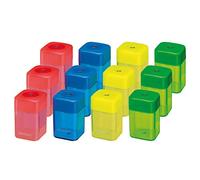 Westcott 14214 00 de I Sacapuntas hasta 8 mm, 12 unidades), 4 colores surtidos