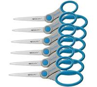 WESTCOTT ANTIMICROBE SCISS 7INCH BLU/GRY