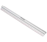 Westcott E-10114 00 - Regla (aluminio con asidero, 30 cm), color plateado 300mm