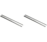 Westcott E-10191 00 - Regla de aluminio, 30 cm (Paquete de 2)