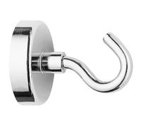 Westcott E-10830 00 - Gancho magnético de neodimio, 48 mm, fuerza de sujeción hasta aprox. 60 kg, color plateado