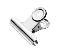 Westcott E-10902 00 - Pinza para Bulldog (40,3 x 10 mm), Color Plateado