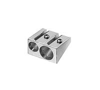 Westcott E-14212 00-I - Sacapuntas doble metálico en forma de cuña, 20 unidades