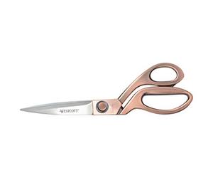 Westcott E-16459 00 - Tijeras vintage (hoja de acero inoxidable, mango de cobre, 20,4 cm)