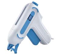 Westcott E-16758 00 - Pistola termofusible (Incluye 2 Barras de Pegamento), Color Blanco y Azul