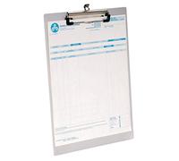 Westcott E-17001 00 - Tablilla de sujeción de aluminio, A4