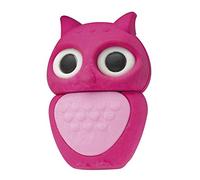 Westcott E-66066 Pink - Borrador de borrar (2 x 3 x 4 cm), diseño de búho, color rosa