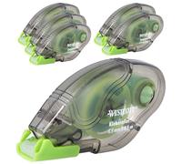 Westcott E-730501 00 - Rollo adhesivo permanente, 6 unidades, transparente y resistente, fuerte fuerza adhesiva para fotos, papel o cartón, rollo adhesivo de 8,5 m x 6,5 mm