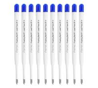 Westcott E-733492 00 - Minas de bolígrafo G2 XB de 1,4 mm en paquete de 10 unidades, compatible con ISO Standard G2, tinta azul indeleble, E-733492 00
