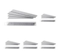 Westcott E-84007 00 - Cuchillas de repuesto, 9 mm, 10 unidades (Paquete de 5)