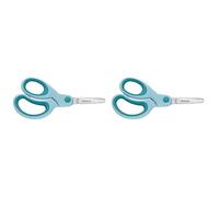 Westcott Lefty - Tijeras infantiles, para zurdos, 13 cm, color turquesa (Paquete de 2)