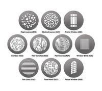 Westcott Paquete de gobos Optical Spot by Lindsay Adler 2: Environmental (paquete de 10)