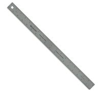 Westcott Regla de acero inoxidable, centro cero, 18 pulgadas (ZC-18)