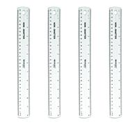 Westcott - Regla inastillable de 30,48 cm, paquete de 4 (17143)