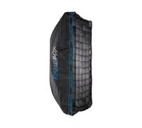 Westcott Rejilla de caja de huevos de 40 grados para tira de caja rápida de 10 x 24 pulgadas e interruptor de 1 x 2