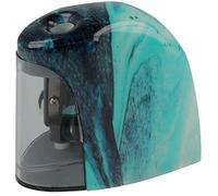 Westcott Sacapuntas eléctrico Pouring Art y Mármol con recipiente, alimentado por batería, sacalatas E-55060 BLUE