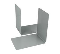 Westcott Sujetalibros Gris (Pack de 2) | Metal 90 x 140 x 140 mm | Soporte de Libros Resistente para Libros o Archivadores | Grosor de 1,0 mm para Oficina y Hogar | E-10245 00