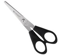 Westcott E-31150 00 - Tijeras de oficina, acero inoxidable, 13 cm, 5 pulgadas, color negro
