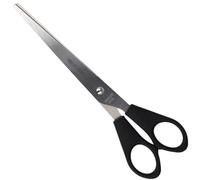 Westcott Tijeras de 7" (17,8 cm) | Tijeras de oficina con mangos de plástico negro | Cuchillas extraafiladas, acero inoxidable | E-31170 00