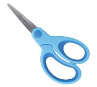 Westcott Tijeras infantiles Softgrip azules para diestros | Mango ergonómico para escolares | 13 cm (5") ideales para manos infantiles | E-21583 00