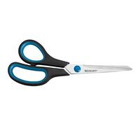 Westcott - Tijeras para zurdos (20,3 cm, mango ergonómico), color azul y negro