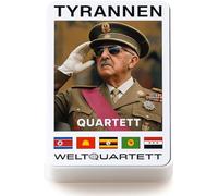 WESTCRAFT Juego Cuarteto Tarjetas Cuarteto Juego Tiranos I-IV alimañas Aparición María Plagas de comida chatarra (tiranos 1)