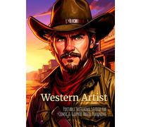 Western Artist - Portable Sketching Studio for Comic & Graphic Novel Planning: An all-in-one organized sketchbook designed specifically for aspiring comic book, manga, and graphic novel artists.