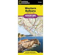 Western Balkans Map: Adventure Maps: 3327 (National Geographic Adventure Map, 3327)