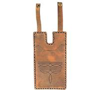 Western Boot Wallet with Snap Strap, 2025 Fashion Leather Wallet, Handcrafted Credit Card Holder for Women & Men, Slim Bifold Cowboy Wallets for Daily Use, amarillo, talla única, Americano